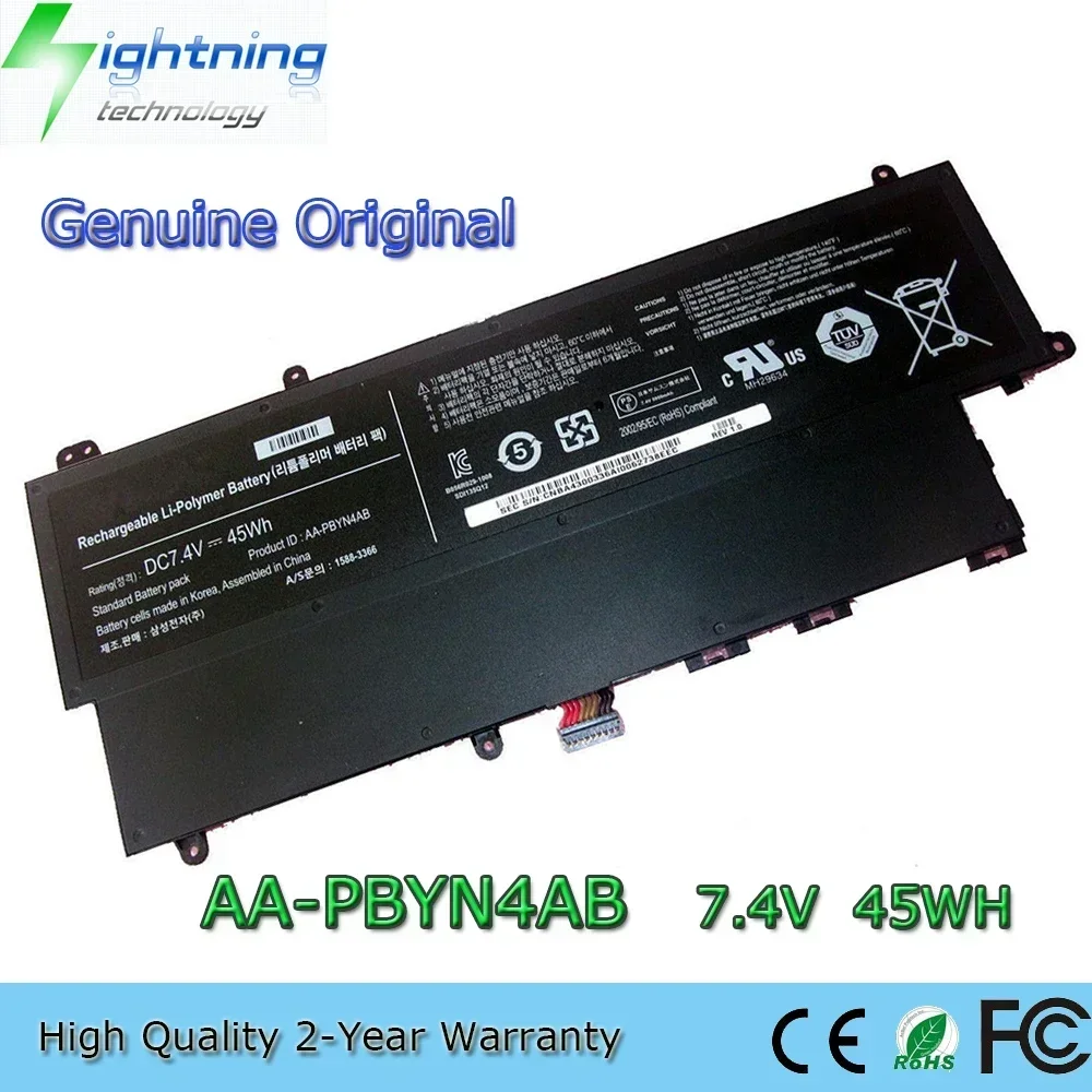 

AA-PBYN4AB 7.4V 45Wh Laptop Battery for Samsung UltraBook NP530U3C NP530U3B Series etc.