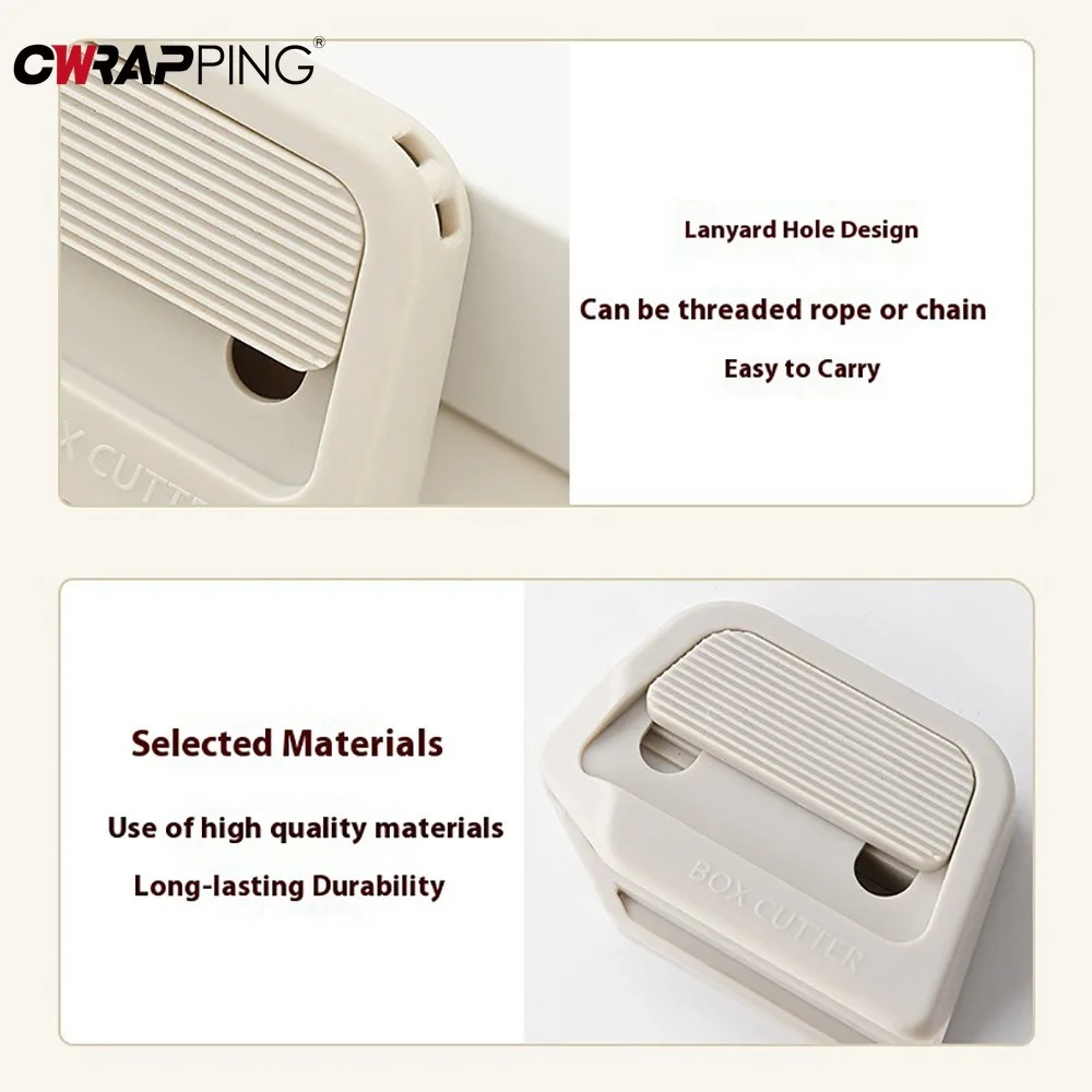 التلقائي قابل للسحب صندوق القاطع لطيف القرطاسية سكين مقبض الآسيوية رسالة فتاحة شقة اللوازم المكتبية Kawaii