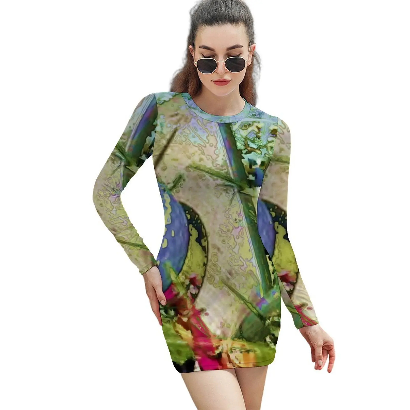 

Playing Golf Long-Sleeved Sheath Dress elegant chic wedding evening dresses summer dresses for women 2024