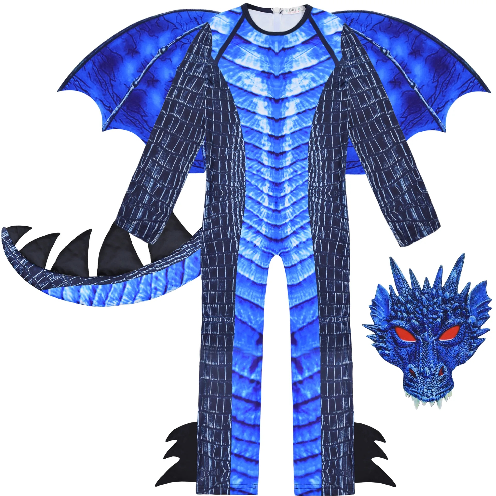 Kids Dragon Costume Dress Up Halloween Costumes for Children Cosplay for Festival Carnivals Party Favors Boys Girls Easter