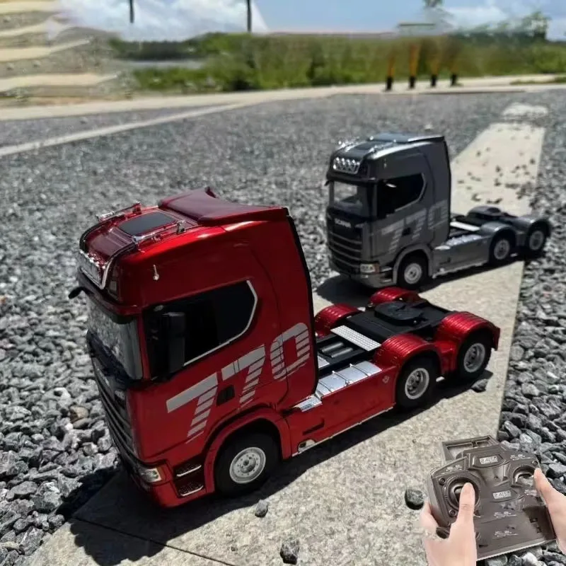 Huina 1501 770S 2025 منتج جديد لودر أطفال بالريموت كنترول 19 قناة 2.4 جرام تحكم مثل نموذج التحكم عن بعد للسيارة الحقيقية هدية