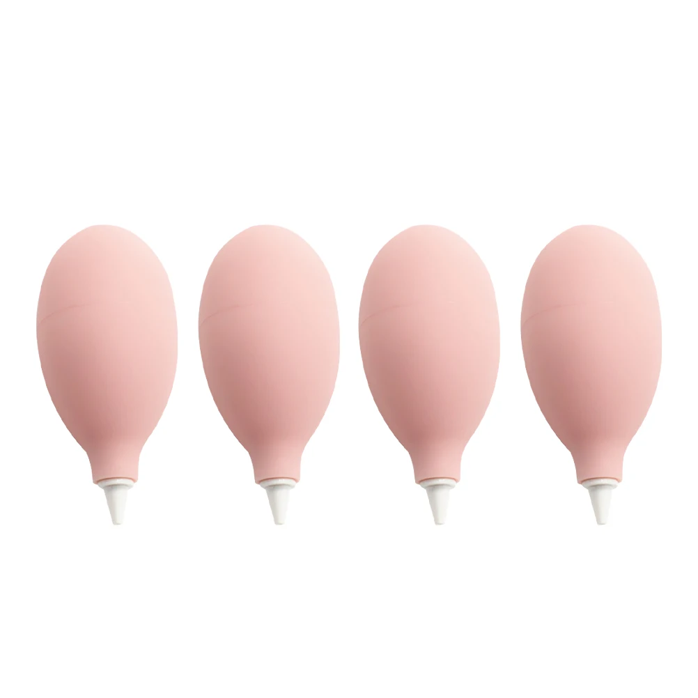 

4pcs Cleaning Blower Ball Premium Silicone Suction Dirt Blowing Tool For Lens Computer Watch Succulent Home Studio Camera