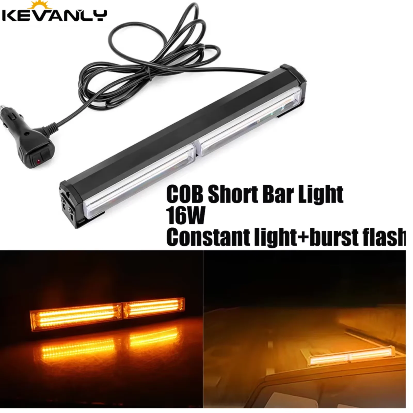 1x9-80V 30W Dual Color LED Work Light High Bright Flash Spotlight for Off-Road Truck SUV ATV Spot Flood Combo Led Working Light