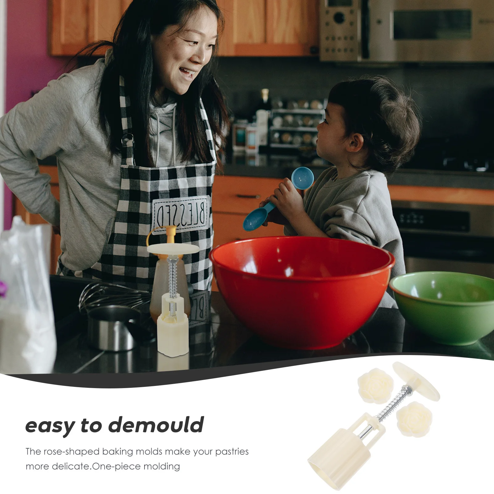 

1 комплект форм для торта в форме розы, высококачественный материал, антипригарная, легко извлекаемая форма, инструменты для выпечки, моделирование цветов, аксессуары для торта «сделай сам»