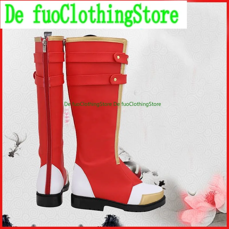 DefuoClothing Ensemble Sterren Morisawa Chiaki Cosplay Anime Game rollenspel Halloween Party Props Schoenen Laarzen