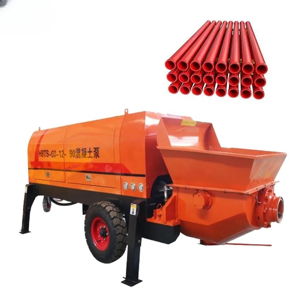High - Efficiency Mini Concrete Transfer Pump with Mixing Function for Constructio