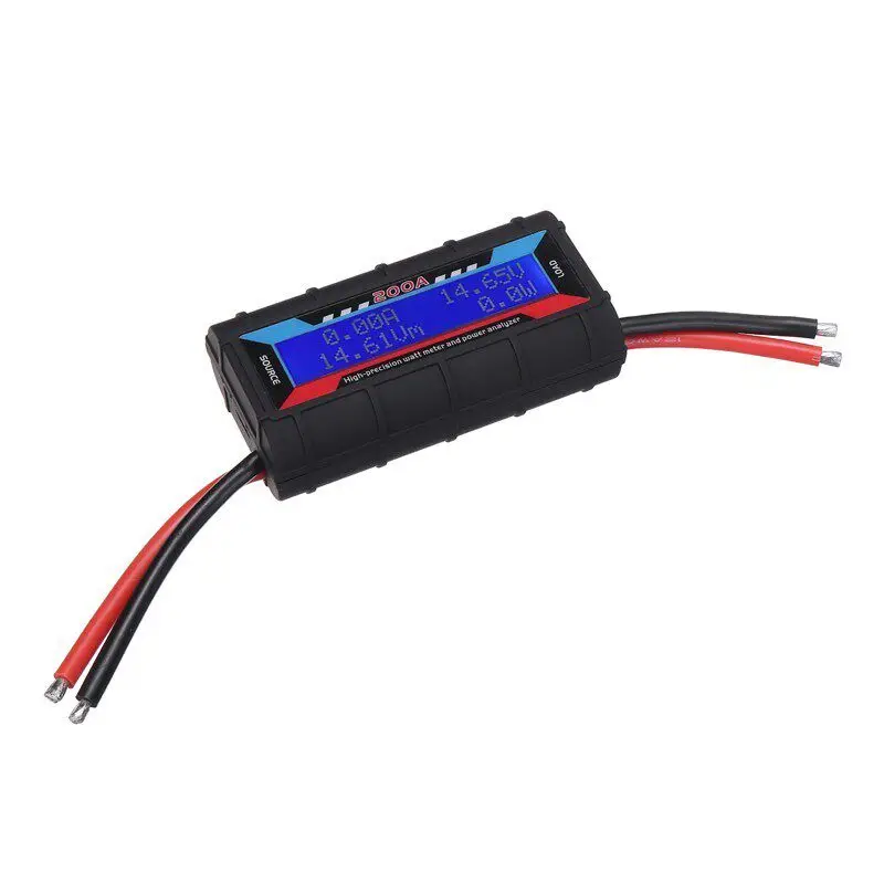 RC Power Meter Analyzer Tester 130A 150A 200A High Precision Current Voltage Detector RC Model Flight Parameter Detecting