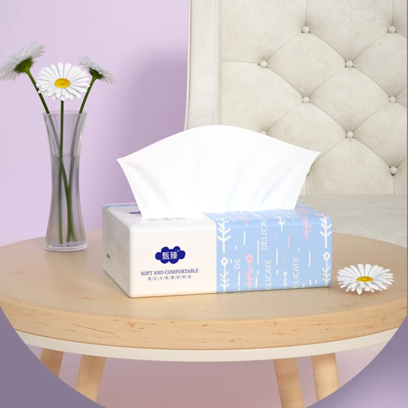 20 Packs 4 layers Household Toilet Paper Skin Friendly and Flexible Tissue Paper Affordable Paper Towels Soft Disposable Napkins