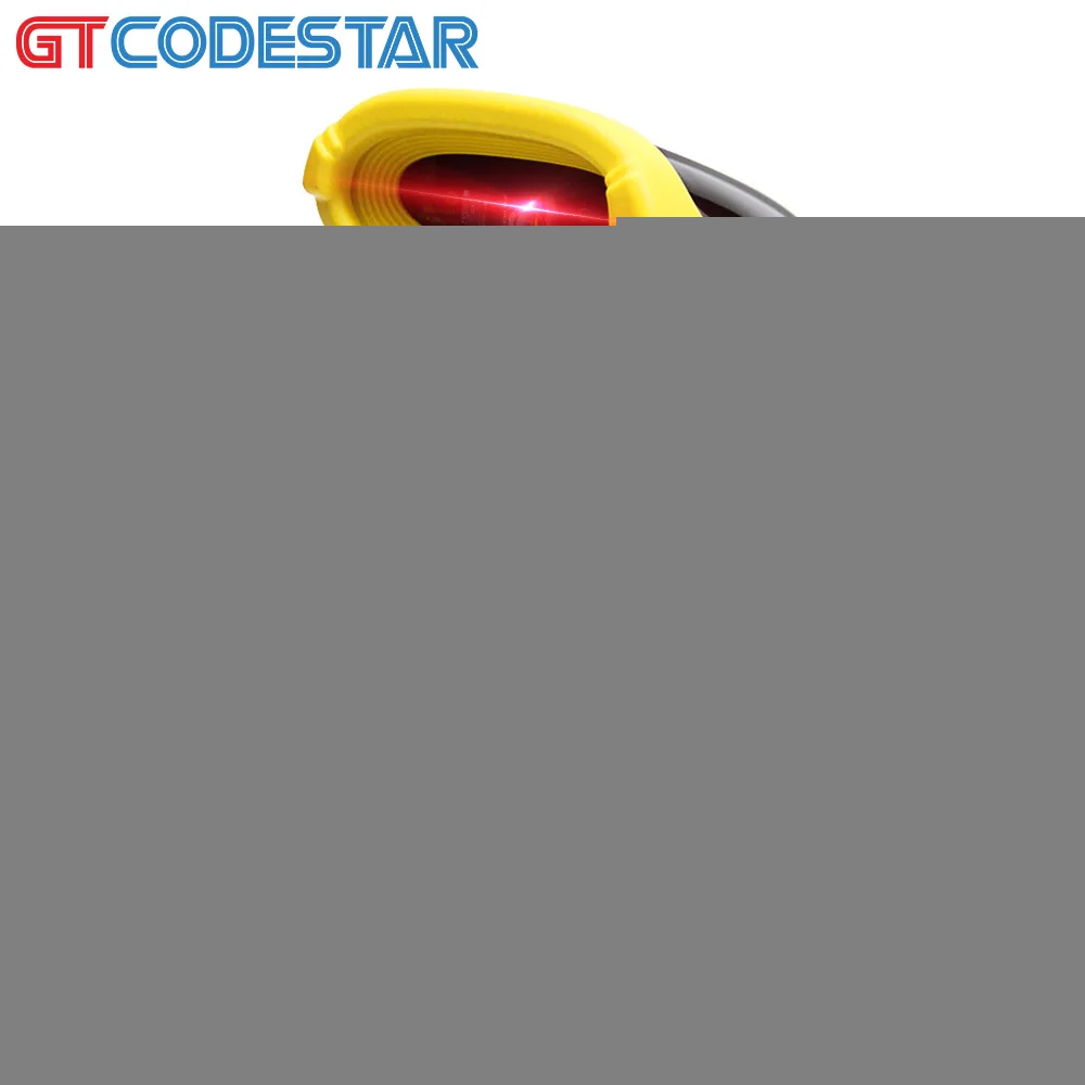 GTCODESTAR M-3100 1D Manual Barcode Scanner Wired Handheld Barcode Reader USB Laser Bar Code Scan Gun for Supermarket Scanning
