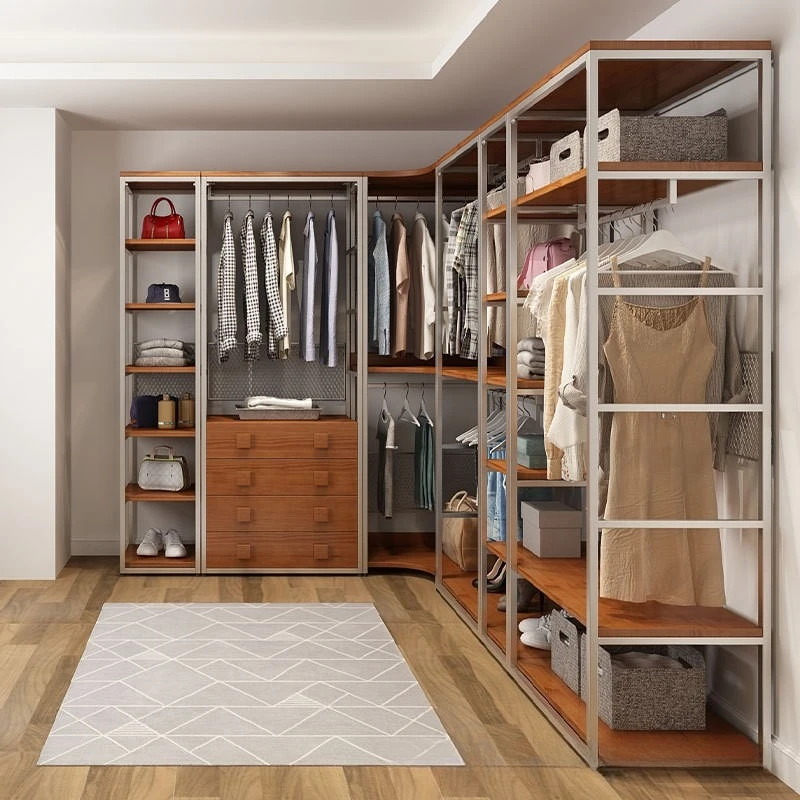 

Напольные вешалки для спальни, модные вешалки в стиле ретро, большая вместительная мебель для гостиной, штамп Garderobe YS40CC