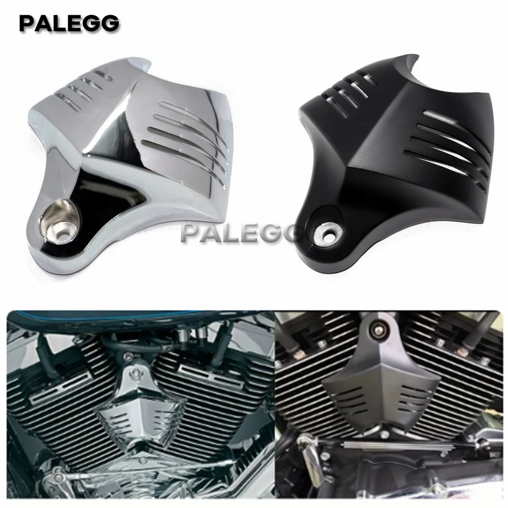 Cubierta de bocina doble grande para motocicleta, bocinas de cencerro para Harley Dyna Softail Sportster Electra Road King Street Tour Glide