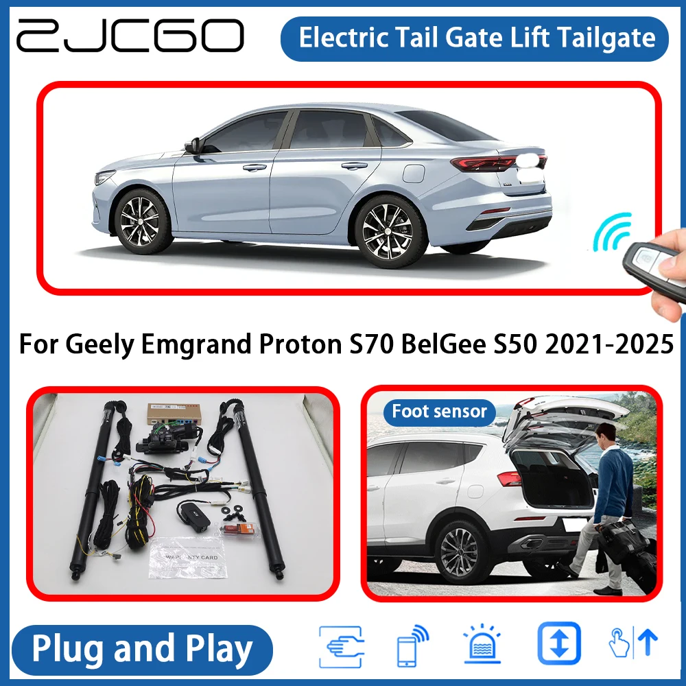 

for Geely Emgrand Proton S70 BelGee S50 2021-2025 Automatic Powered Tailgate Power Liftgate Electric Tail Gate Lift