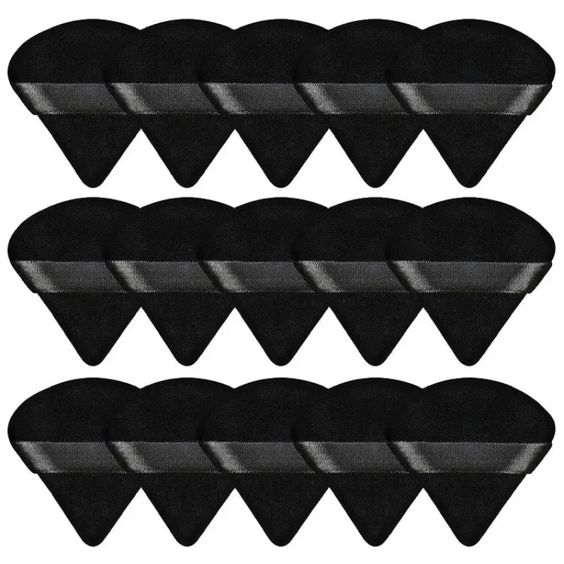 卸売フェイスパウダーパフ 洗えるパウダーメイクアップ フェイスメイクアップパフ ベルベットスポンジ ソフトコットン コスメティックパフツール