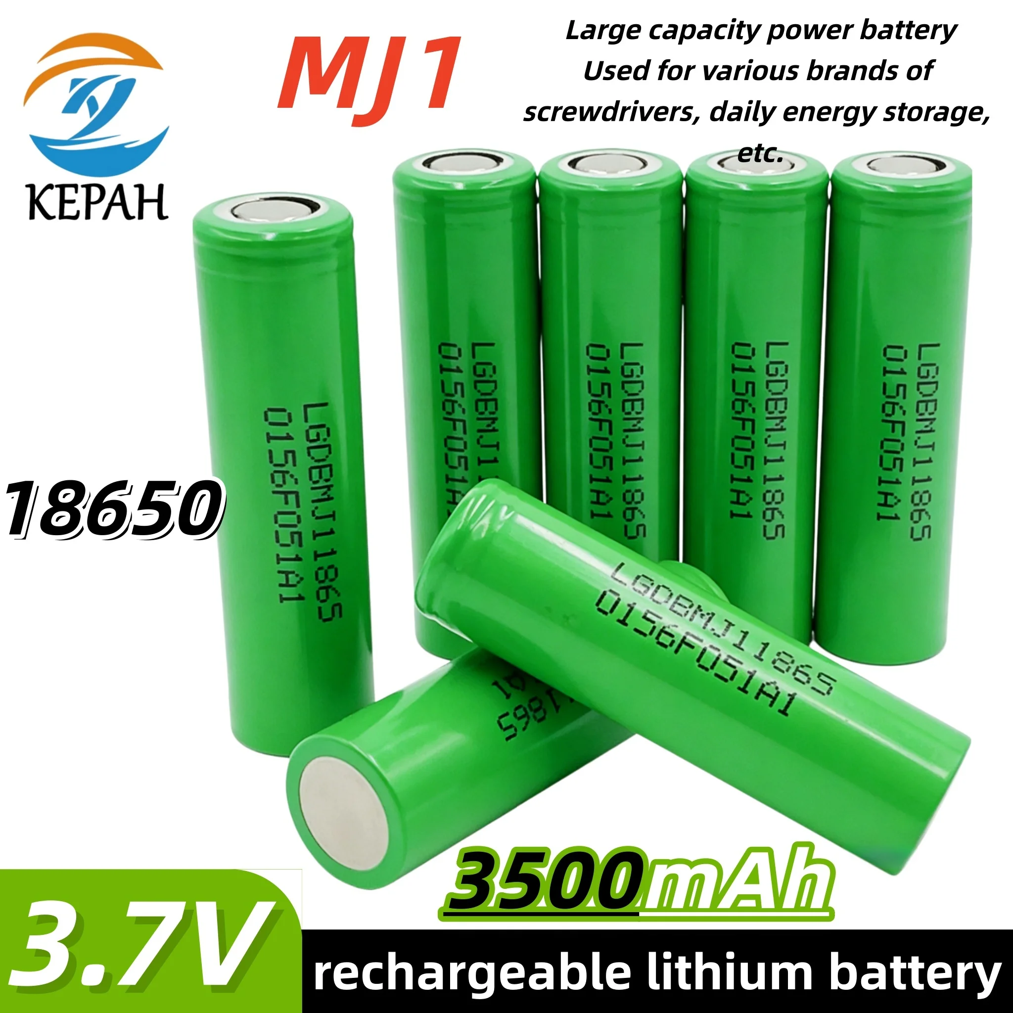 

Литий-ионный аккумулятор INR18650 MJ1 3.7V 3500mAh 25A 18650, перезаряжаемый, высокой мощности, для инструментов