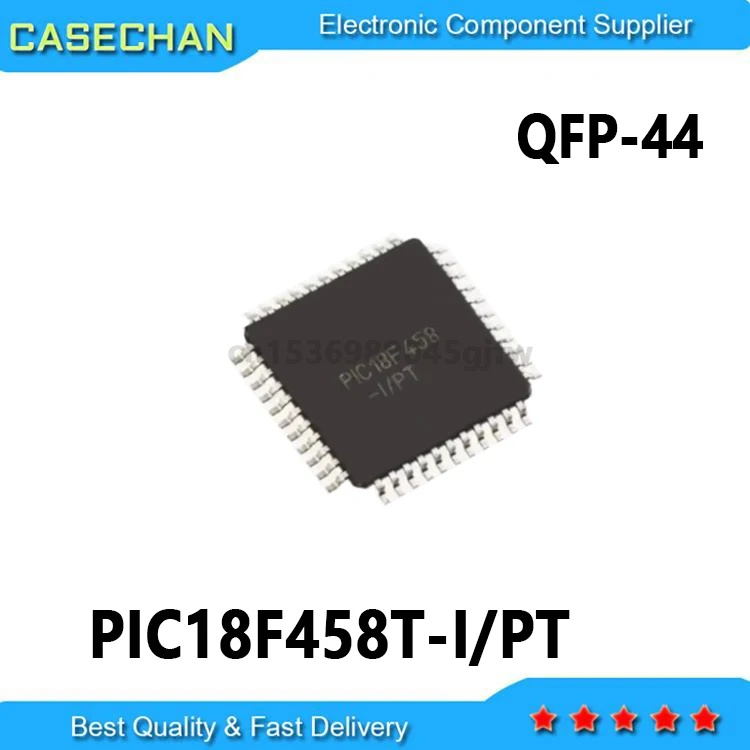 1 peça novo e original qfp pic18f458 PIC18F458-I/pt