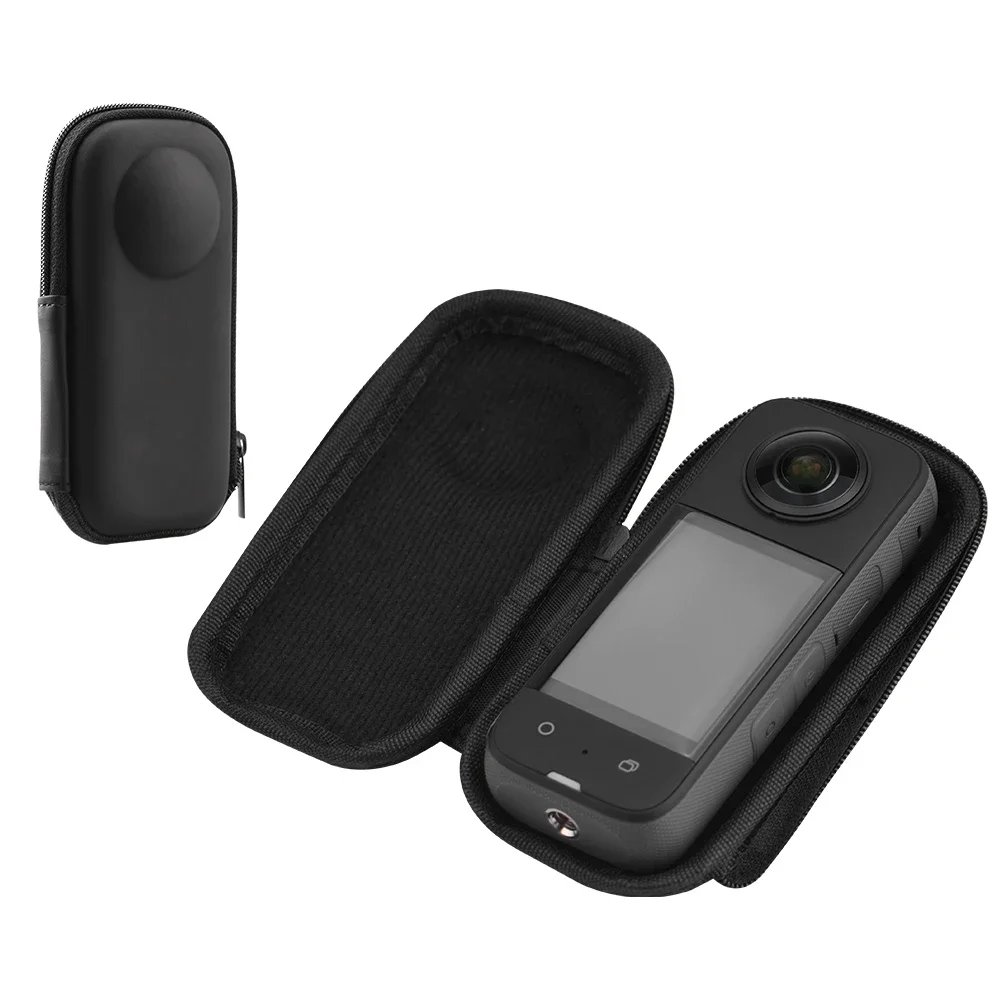 ل Insta360 واحد X3 اكسسوارات حقيبة التخزين الصغيرة حقيبة حمل غطاء من السيليكون حامي عدسة كاميرا بانورامية