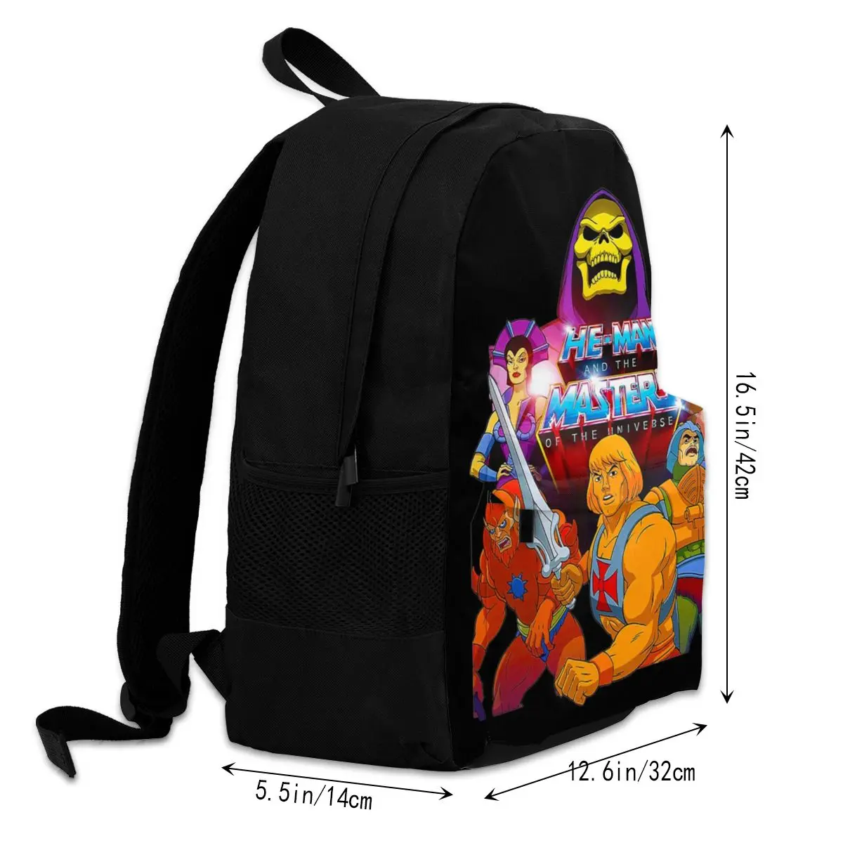 He Man Skull Backpacks Masters of The Universe Breathable Modern Polyester Backpack Workout Teenage Bags