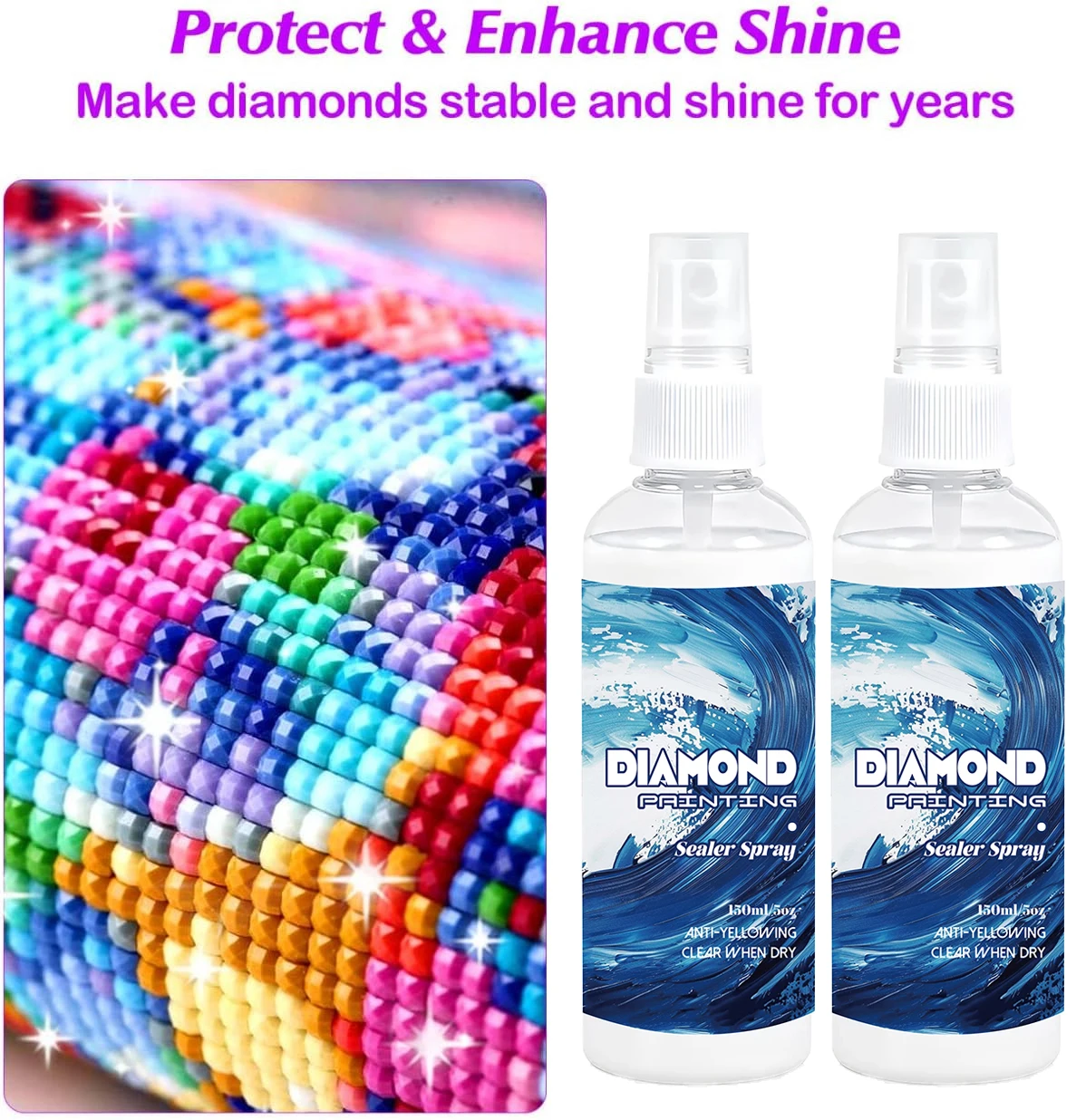 150ml Diamantmalerei-Versiegel – Resin Art Work Bewertung und Preis