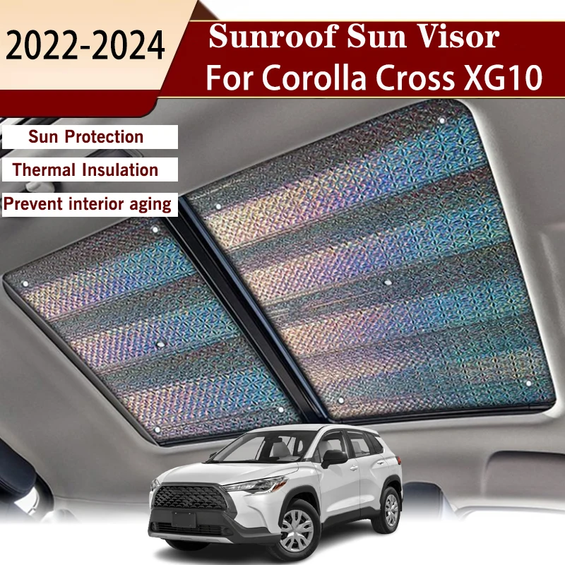 Automobile Sunshade For Toyota Corolla Cross XG10 2022 2023 2024 Suitable Heat Insulation Sun Protection Accessories Sun shade