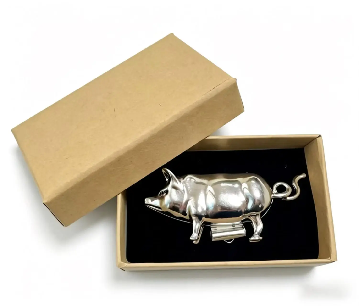 Antikes Schweine-Mini-Maßband, Vintage Metall-Weichmaßband für Handarbeiten, DIY-Bekleidungsmesswerkzeug, Niedliches Tragbares Schneiderzubehör