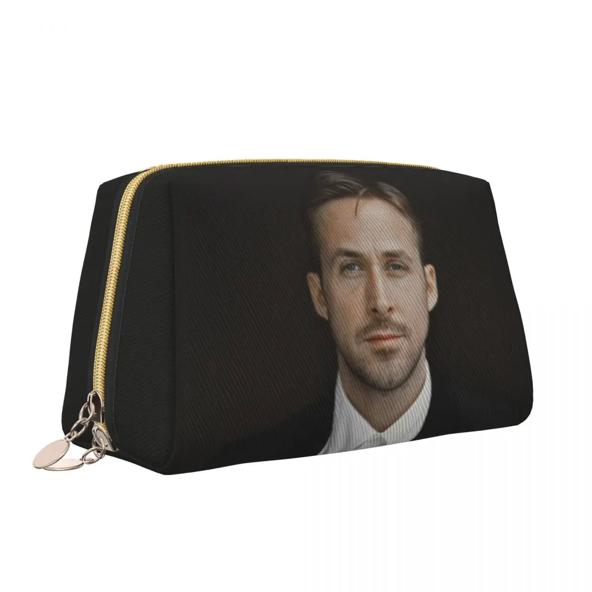 Canadian Actor Ryan Gosling Makeup Bag Women Travel Cosmetic Organizer Cute Storage Toiletry Bags