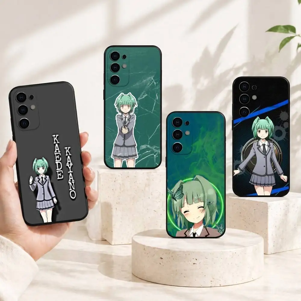 Anime Assassination Classroom KK Phone Case Black Silicone Soft For Samsung S25,S24,S21,S22,S23,S30,Ultra,S20,Plus,Fe,Lite