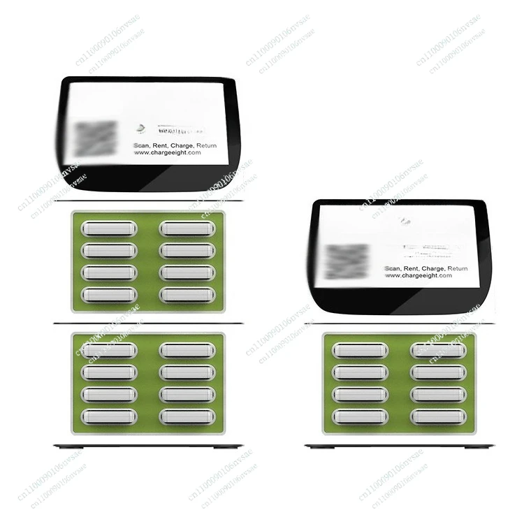 

Public Cell Phone Charging Stations Sharing Power Bank 8 Slots Battery Vending Machine Portable