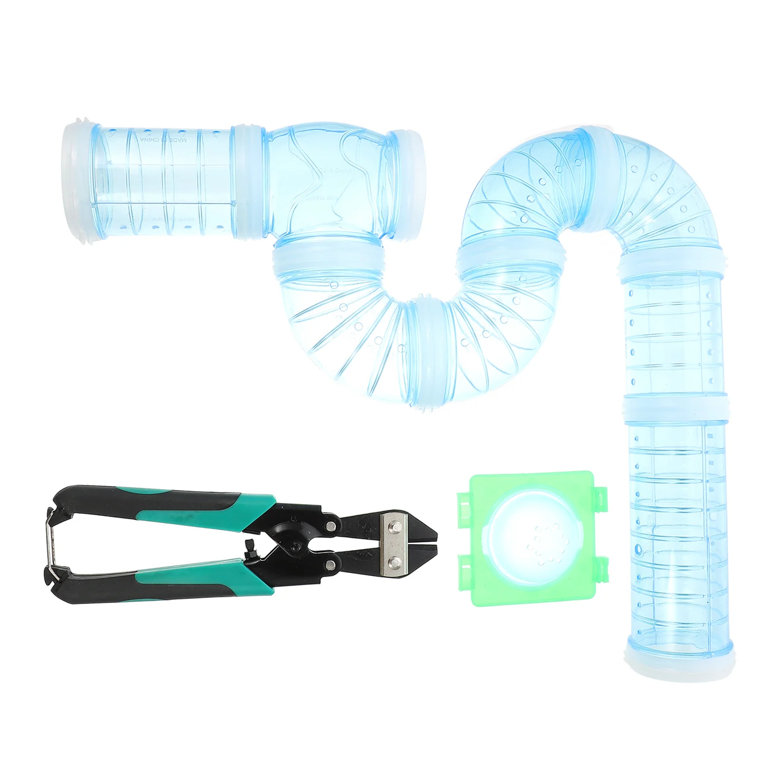 1 مجموعة الهامستر نفق قفص المقابس الخارجية موصل لوحات DIY بها بنفسك ملعب تعزيز النشاط الصحي عادات قفص الهامستر أنبوب