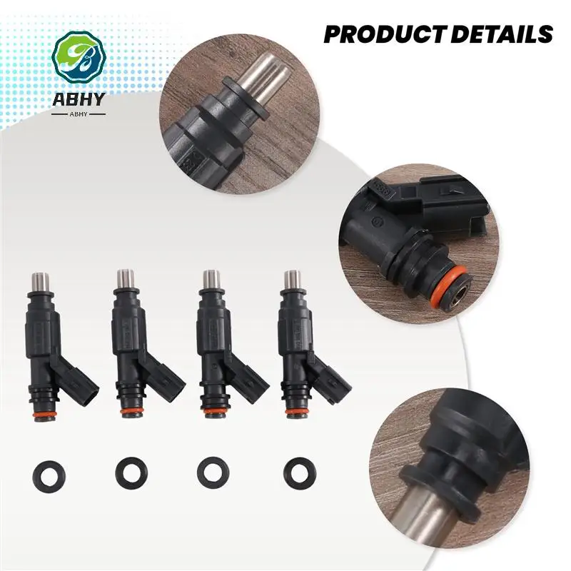 

ABHY-4Pc/Set Fuel Injector Nozzle 23250-0D030 23209-0D030 For Toyota Avensis Corolla 1.4 VVTI 1.6 99-04 0280156019