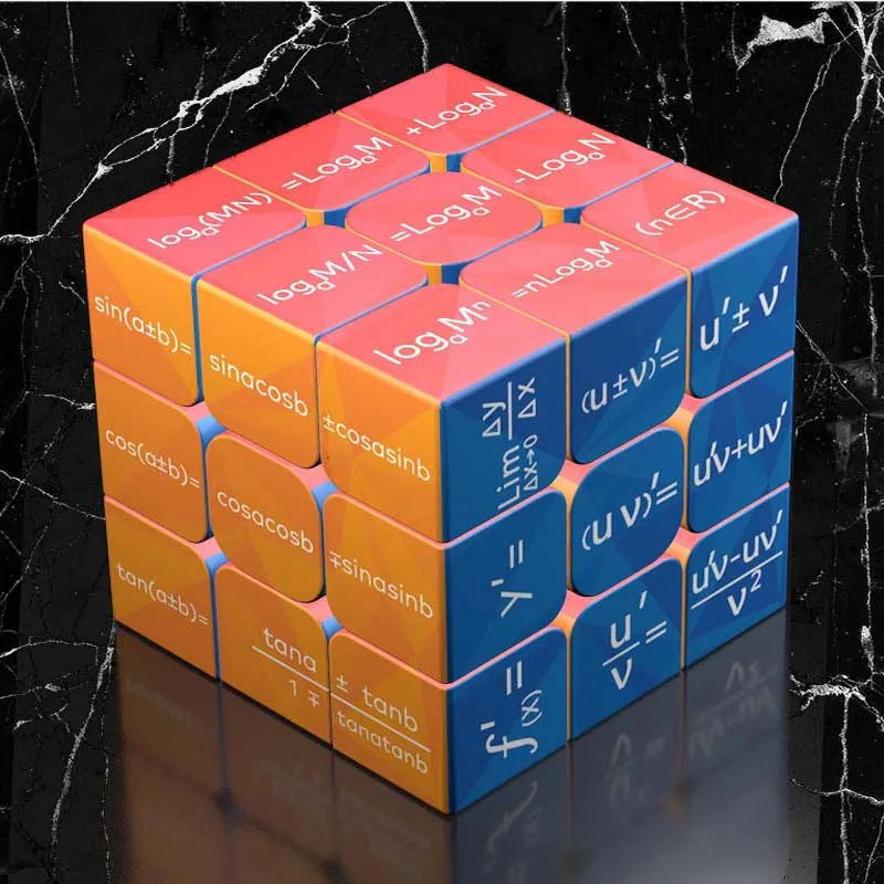 المدرسة المتوسطة الفيزياء صيغة التدريس مكعب ، هدية لعبة مخصصة ، الفيزياء ، الكيمياء ، 3X3 X3