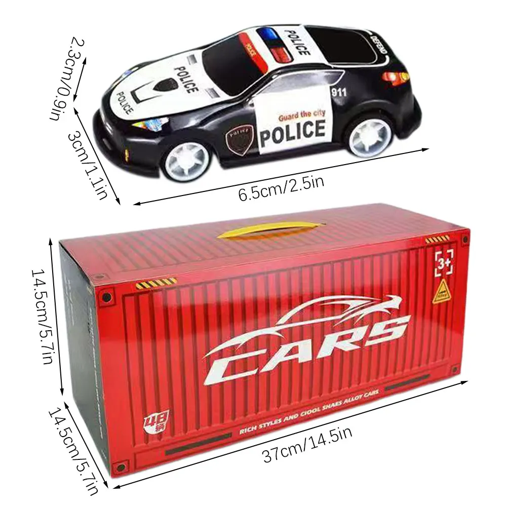 Conjunto de carros de corrida fundidos, 48 peças, mini carros de corrida fundidos, presente de aniversário para recompensas em sala de aula infantil