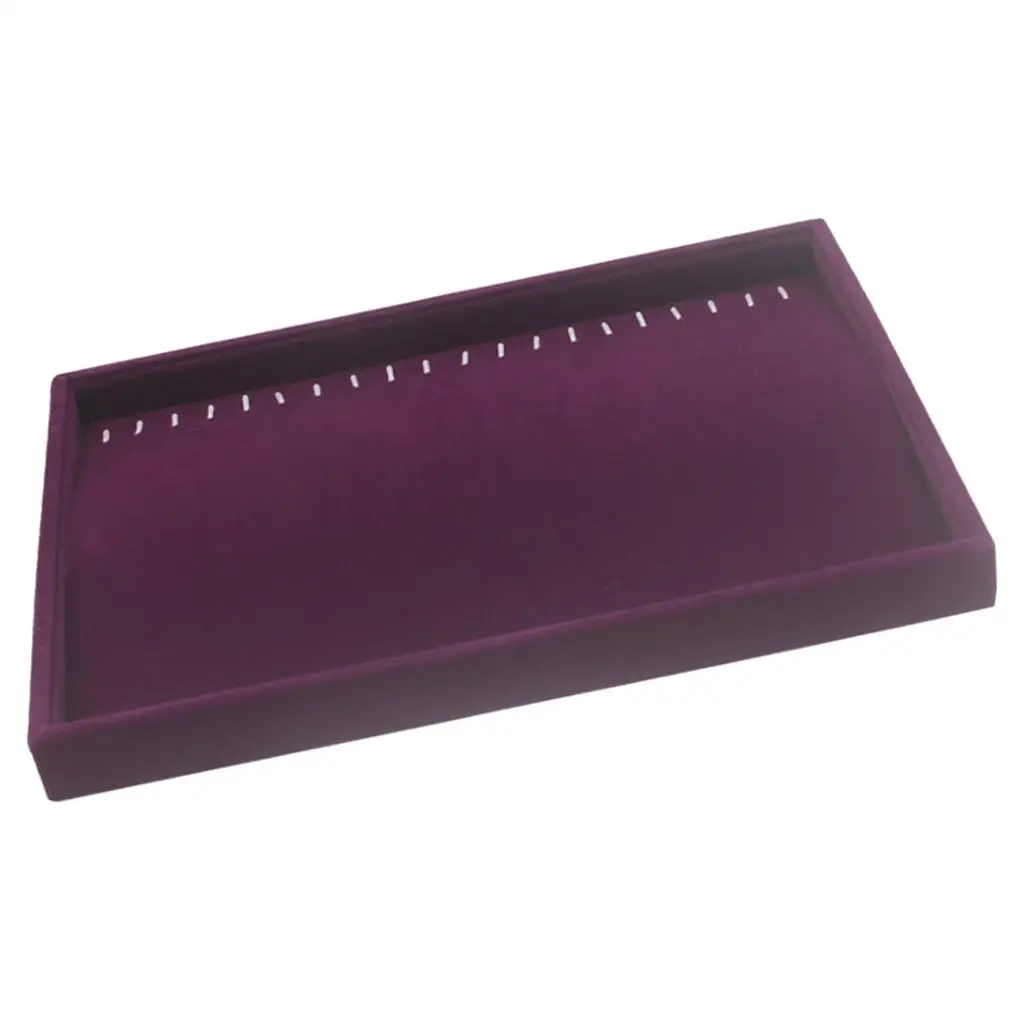 Premium Jewelry Display Organizer Tray Glass Top Showcase for  Anniversary Gifts Elegant Storage Solution for Rings Bracelets