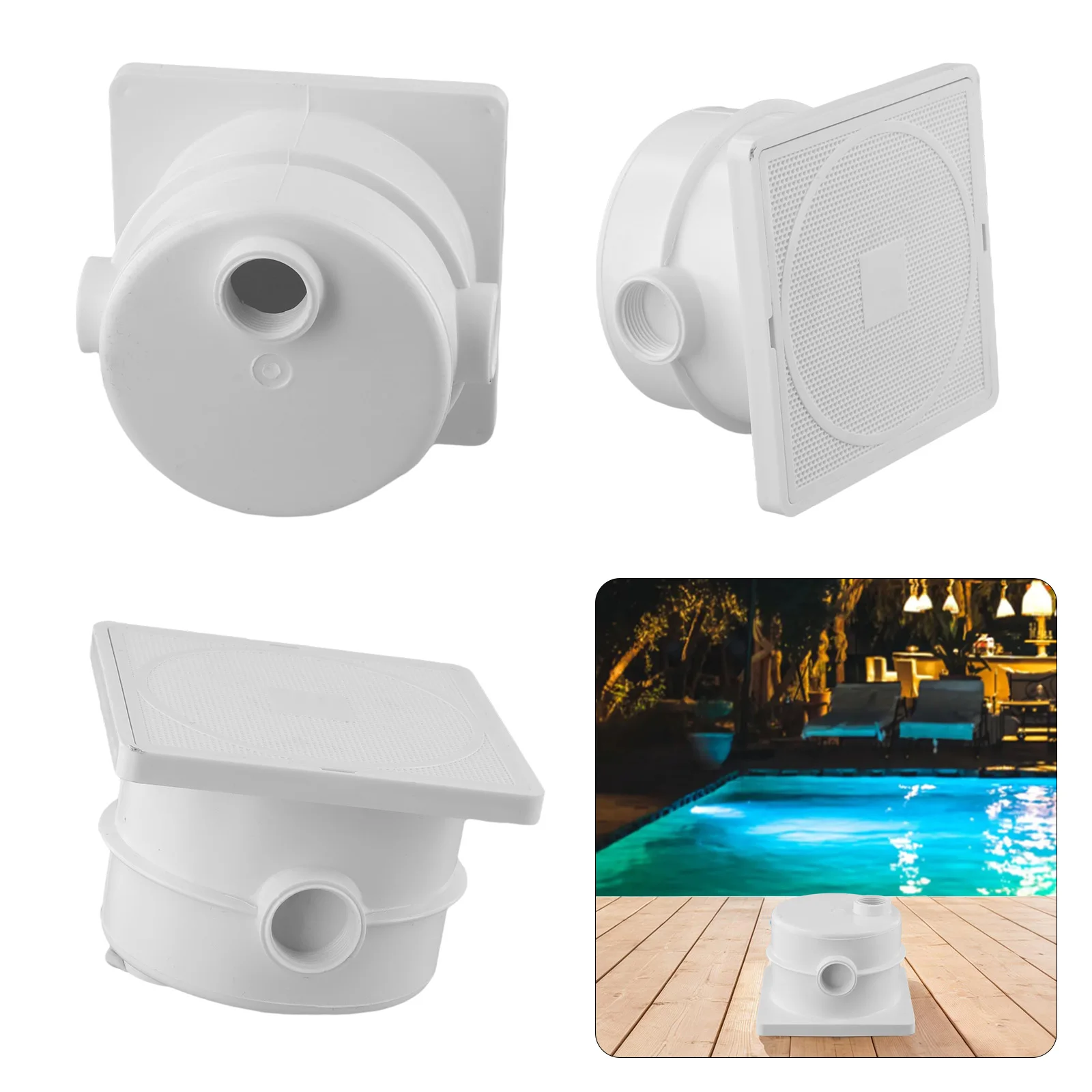Flexible Installation Box 13*13*9.5cm Size Cable Distribution Box Secured Connections Supports Wire Diameters 4-15mm