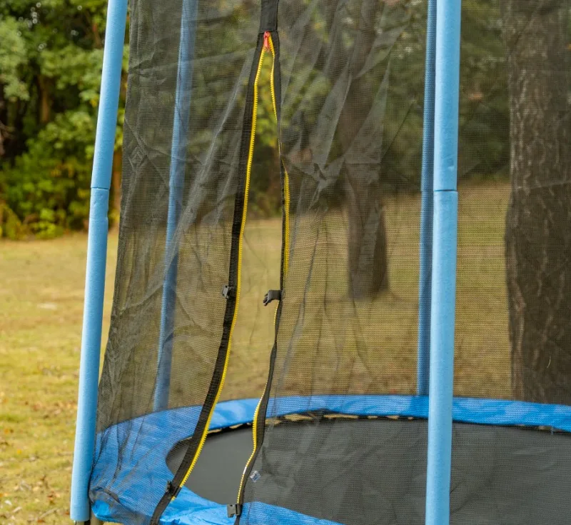 Small indoor garden fun inflatable trampoline, high quality and durable fitness trampoline for outdoor sports