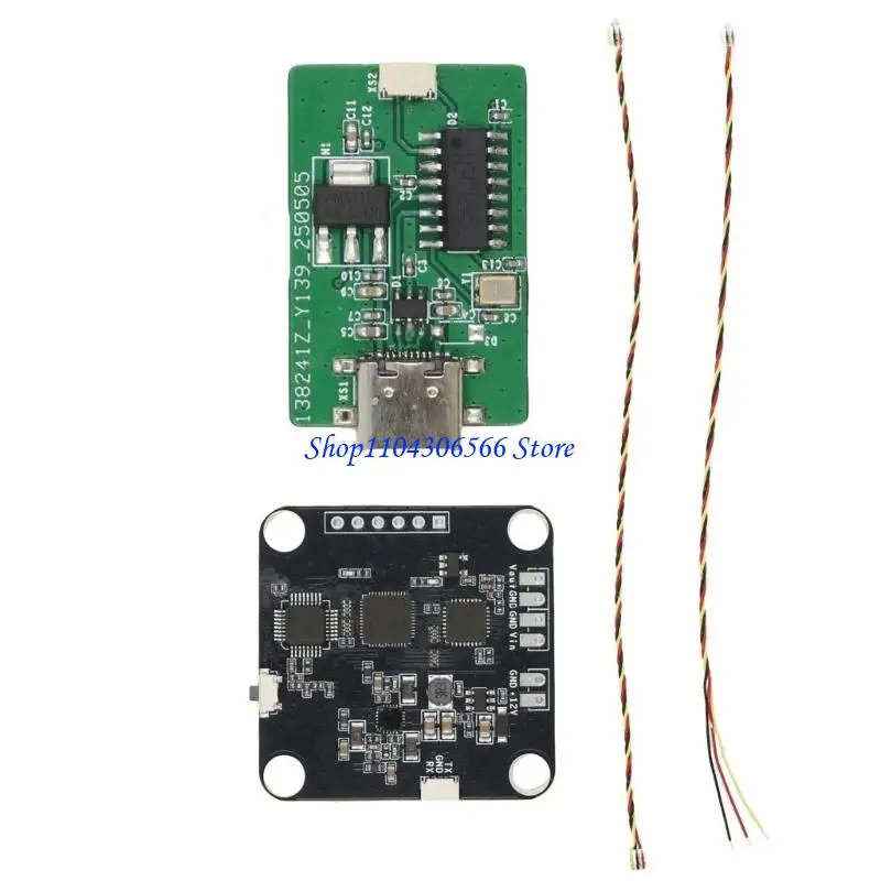 02DD Video Encryption Decryption Module Upgraded Security Plastic Housing Software Configurable Descrambling Module