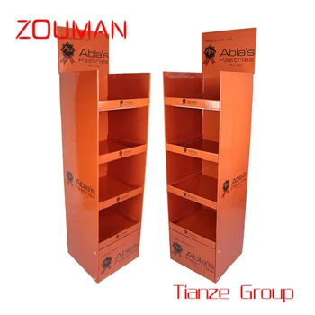 판촉 진열대, 소매 골판지 소재, 판촉 진열대