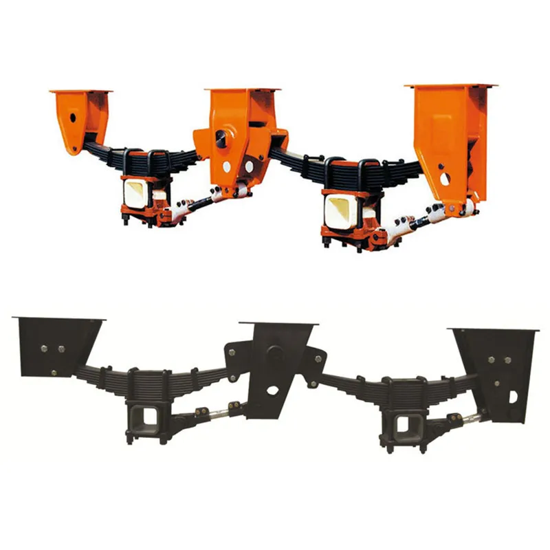 Suspension system, American 2-axis machinery, semi-trailer parts, leaf spring machinery