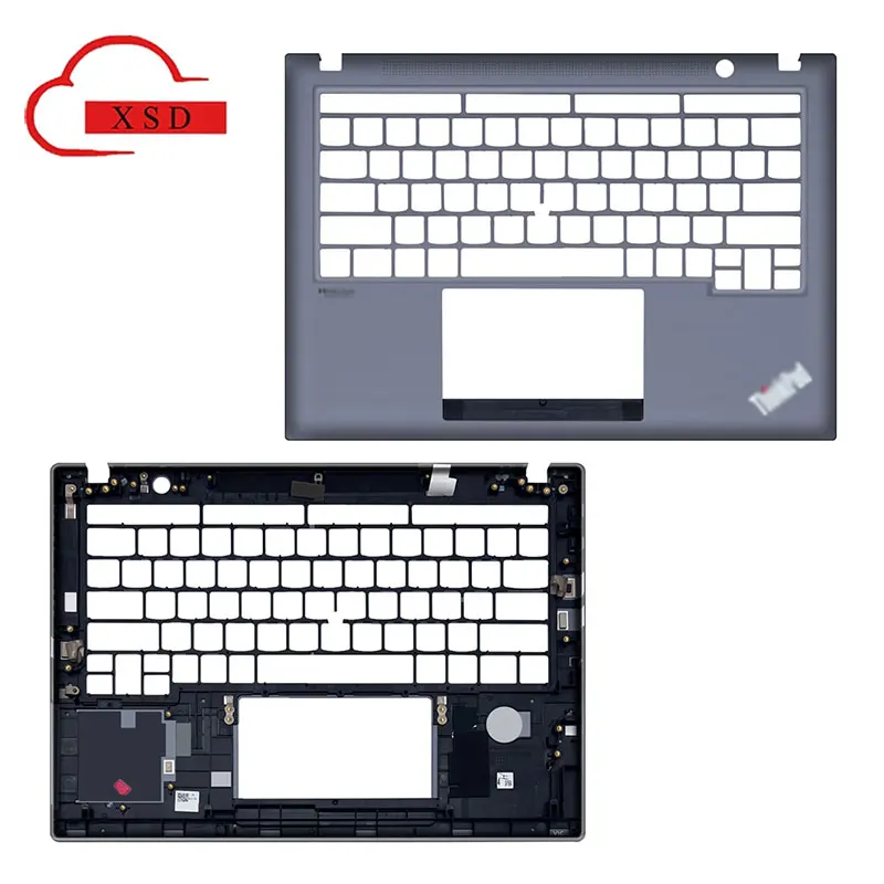 

Новый оригинальный чехол для ноутбука Lenovo ThinkPad T14s Gen 3, передняя панель, верхняя клавиатура, упор для рук, нижний чехол C, чехол