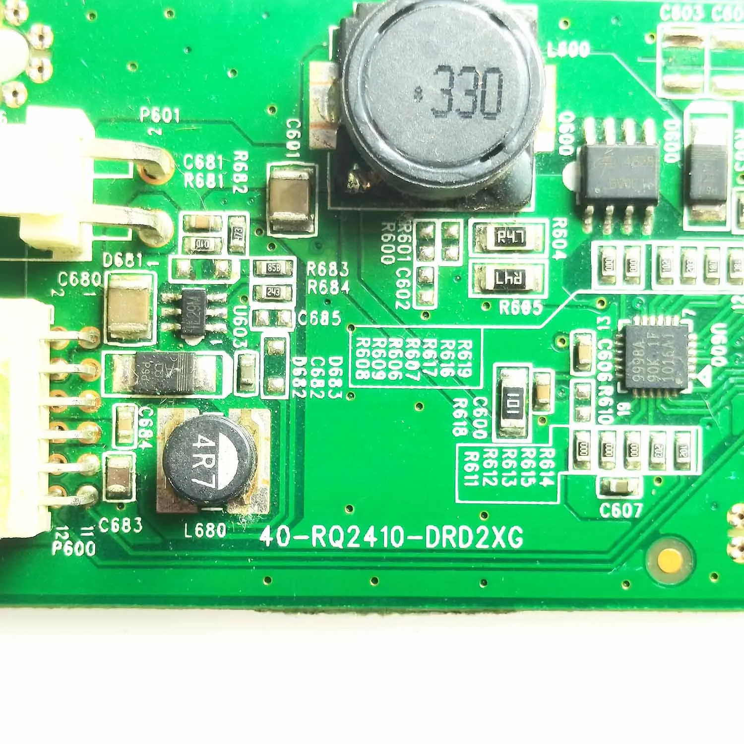 Tira de LED de alto voltaje, E193079-B, placa de corriente constante 40-RQ2410-DRD2XG, XD-102