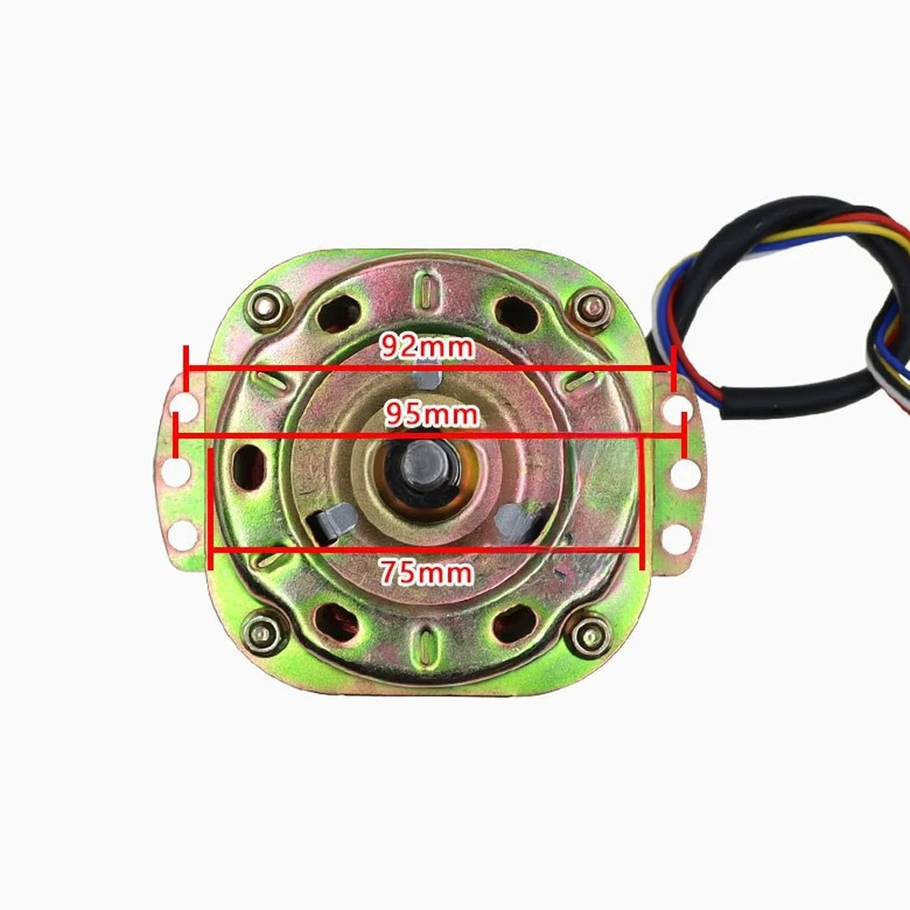 AC Fan Motor 40W 220V 50Hz Reversible Type 1400rpm Output 8mm Shaft Diameter Constructed with Metal and E Grade Insulation