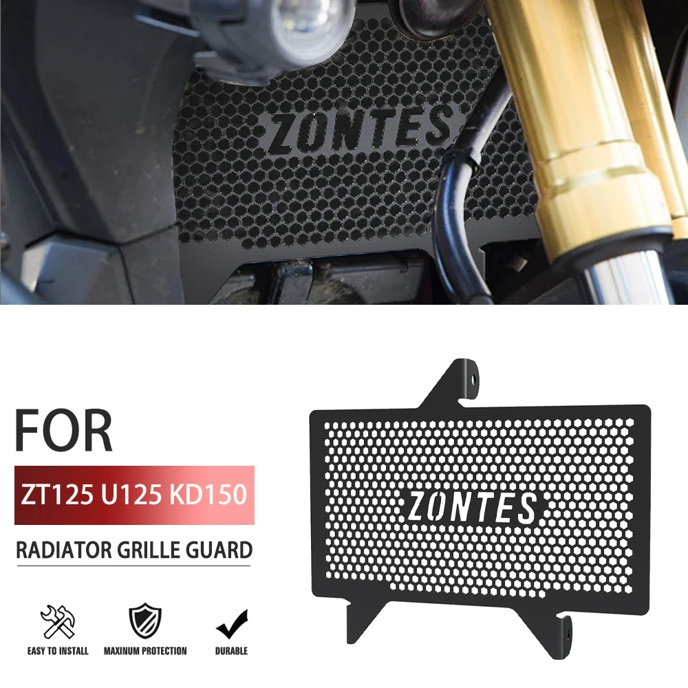 Radiator Grill Guard Protection Cover 2020 -2024 For Zontes G1-125 ZT125 G1 ZT155 ZT125U ZT125-U 125-Z2 125-U1 KD150-U G1 U1 Z2