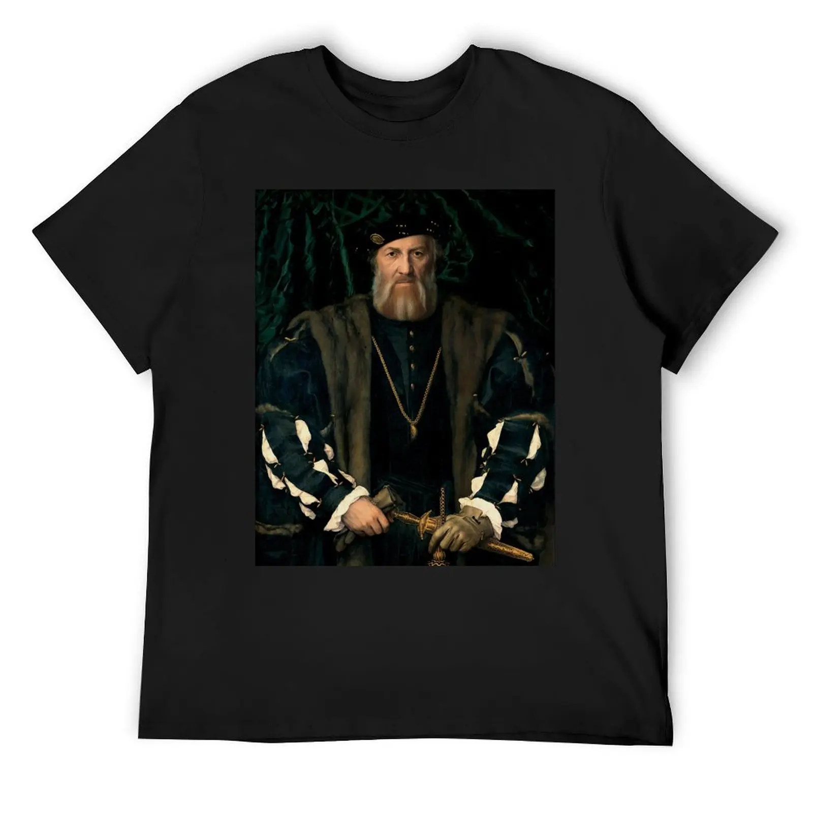 Charles de Solier, Sieur de Morette - Hans Holbein T-Shirt summer top street wear mens designer clothes