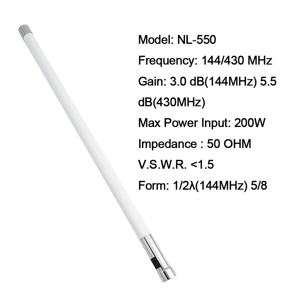 200W Antenna Dual Band Antenna Diverse Settings Reliable Communication Robust Power Handling Versatile Dual Band For Car Radios