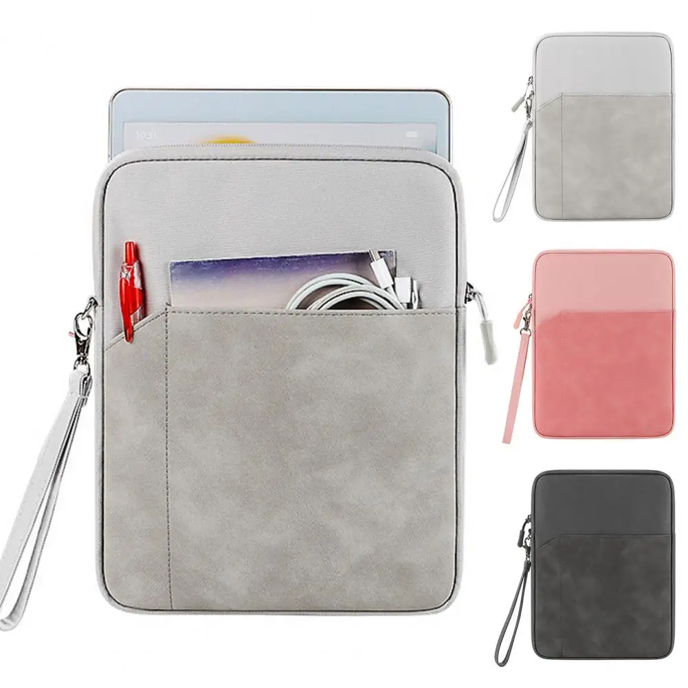 Laptop Handbag Case Multi Pockets Large Capacity Shockproof Protective Portable Tablet Storage Bag for iPad 7.9-8in/ 9.7-10.8in