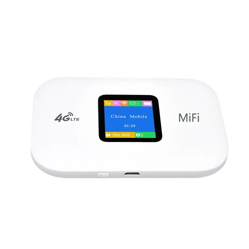 4G portable car internet terminal with plug-in card router