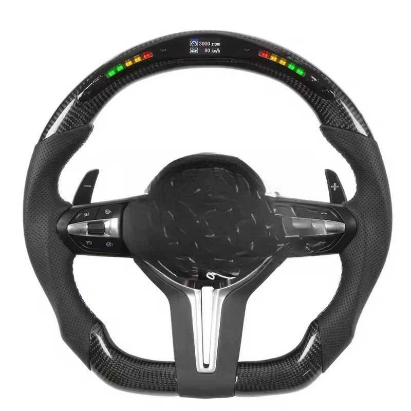 

Carbon Fiber Modified Car Steering Wheel Fit F10