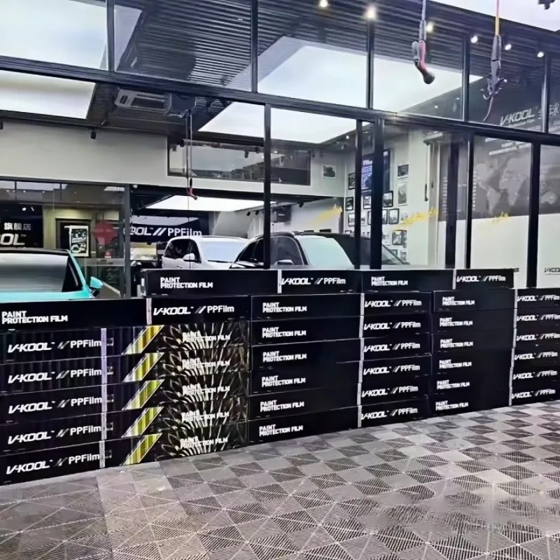 

Самозаживляющая пленка Ppf Vkool Tpu Matte 9.5mil 60 "* 50 футов Mosin Ppf Термостойкое лобовое стекло Изменение цвета Ppf защита Не желтение