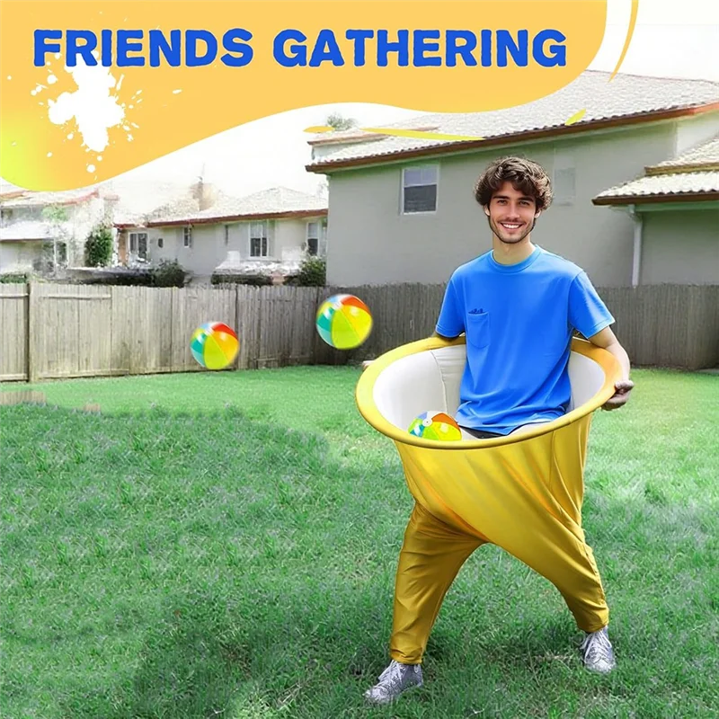 Y49A-Granny Pants Yard Game,Oversized Granny Pants,Giant Stretchy Pants,Fun Tossing Games Props For Outdoor Parties