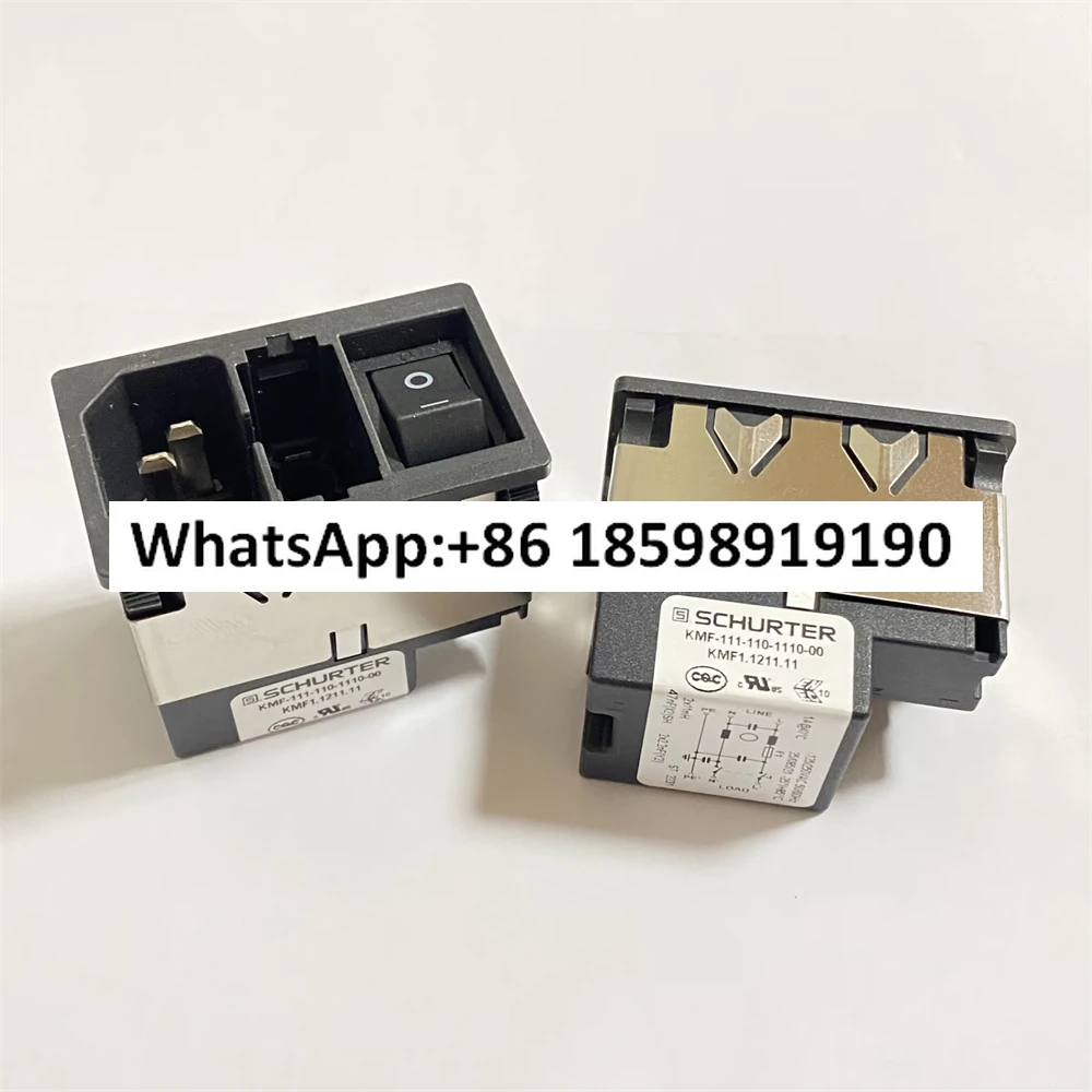 

KMF1 1211 11 Embedded Filter Socket | Rated 125V AC 1A 2-Pole Switch