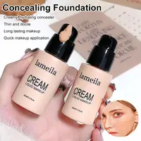Fond de teint liquide mat 4 couleurs, correcteur efficace, hydratant, maquillage longue durée, cosmétiques pour tous les tons de peau 1